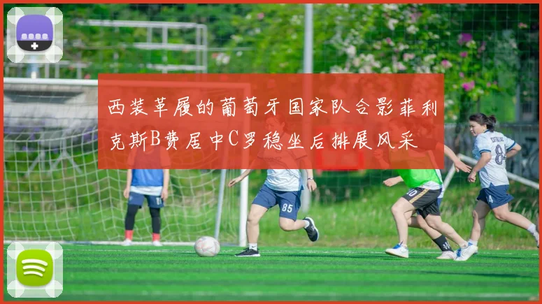 西装革履的葡萄牙国家队合影菲利克斯B费居中C罗稳坐后排展风采